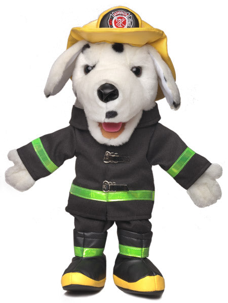 Fritz The Fire Safety Dog - 64 cm Large Hand Puppet for Kids, Educational Fire Safety Toy, Puppet Show & Classroom Teaching Aid | Code 99