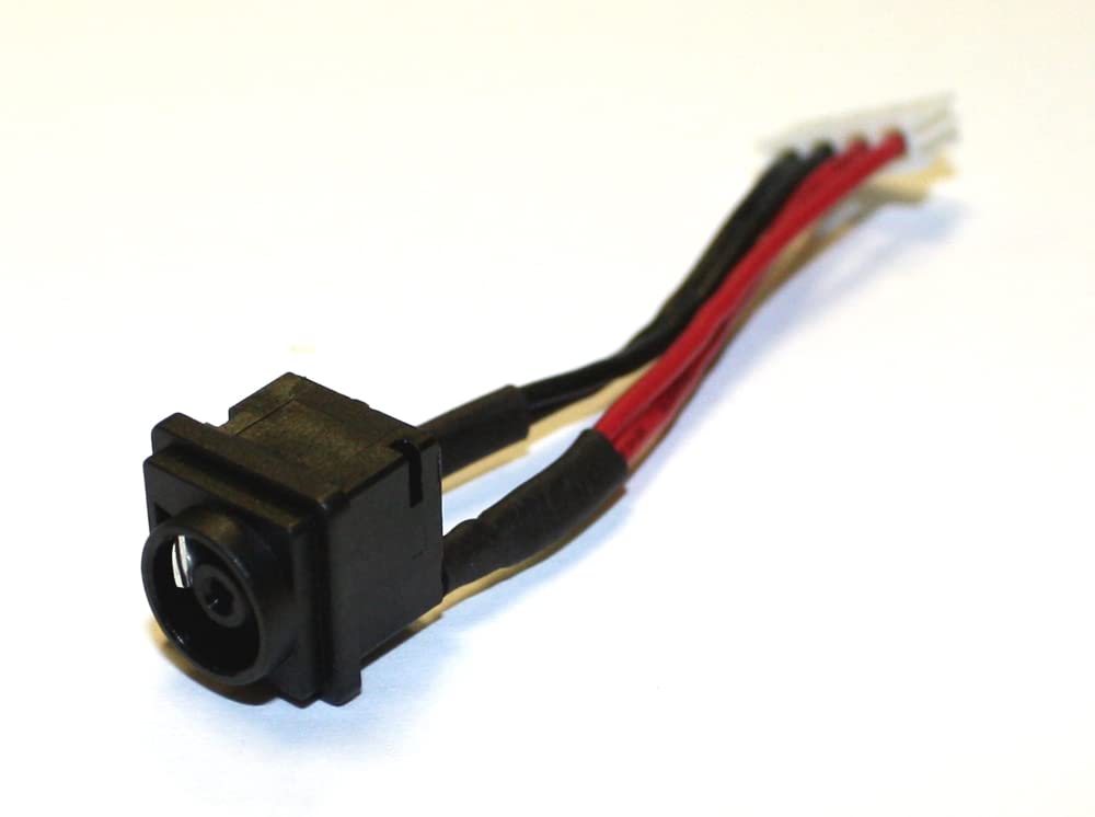 Replacement Laptop DC Power Jack Socket with Cable for Sony Vaio VGN-A Series - Perfect for Home, Office & Travel Charging Solutions