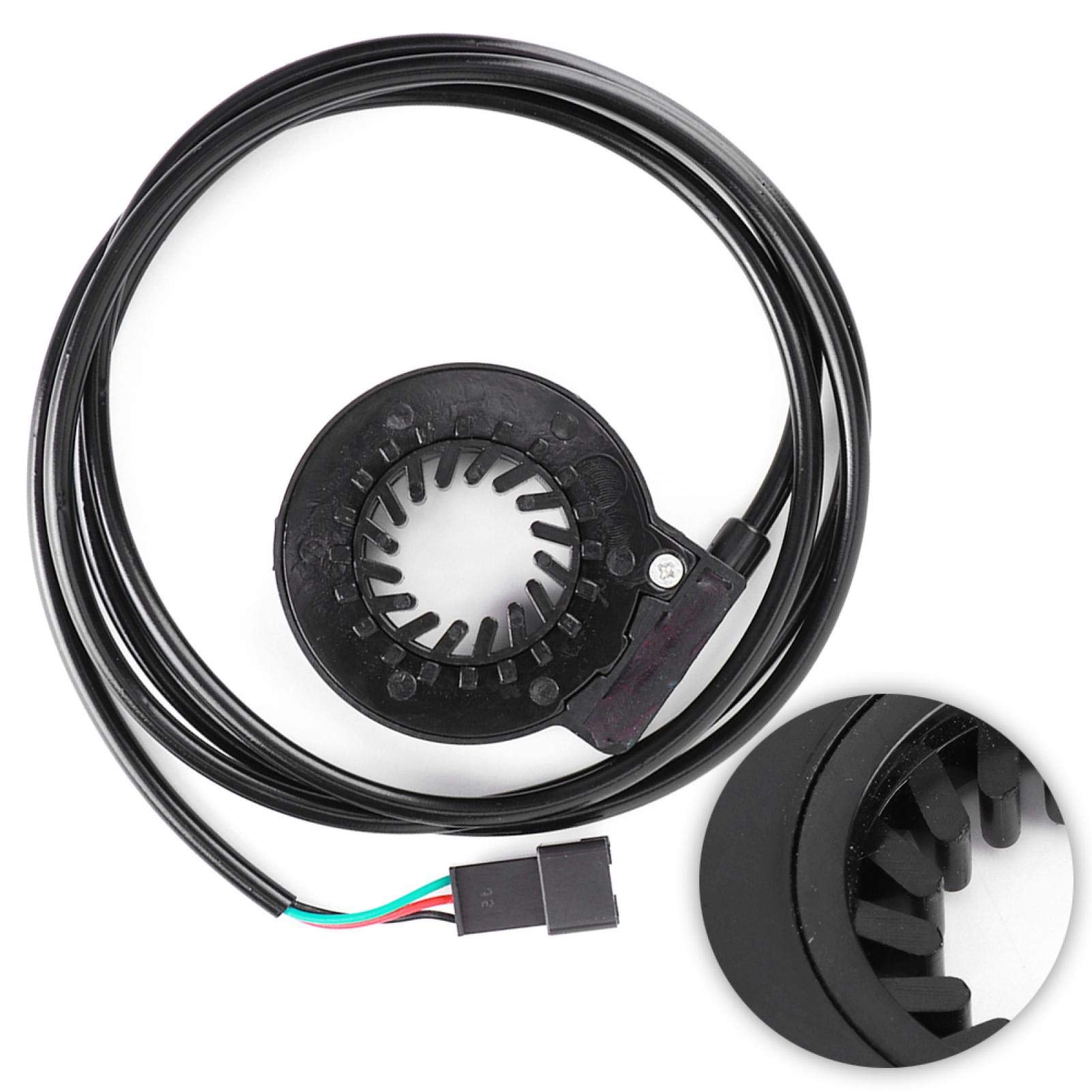Alomejor 12 Magnetic Hall Effect Speed Sensor - Electric Bike Pedal Assist Sensor with Double Hall Technology for E-Bike Conversion Kits | Perfect for Commuting, Mountain Biking & Urban Cycling