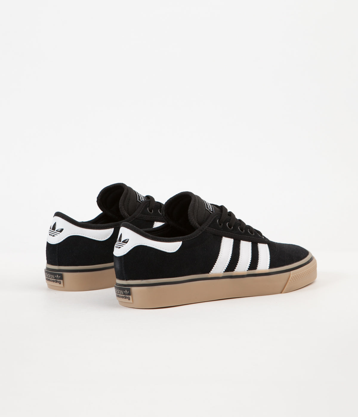 Adidas Adi Ease Premiere Sneakers - Core Black, White & Gum Sole - Men's Casual Shoes for Walking, Running & Everyday Wear
