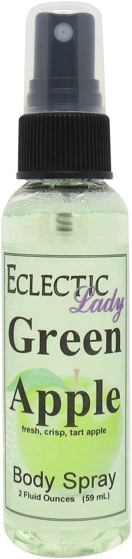 Green Apple Body Spray for Women & Men - 2oz Long Lasting Perfume with Clean, Light Fragrance - Refreshing Cologne Mist for Daily Use at Work, Gym & Outdoor Activities