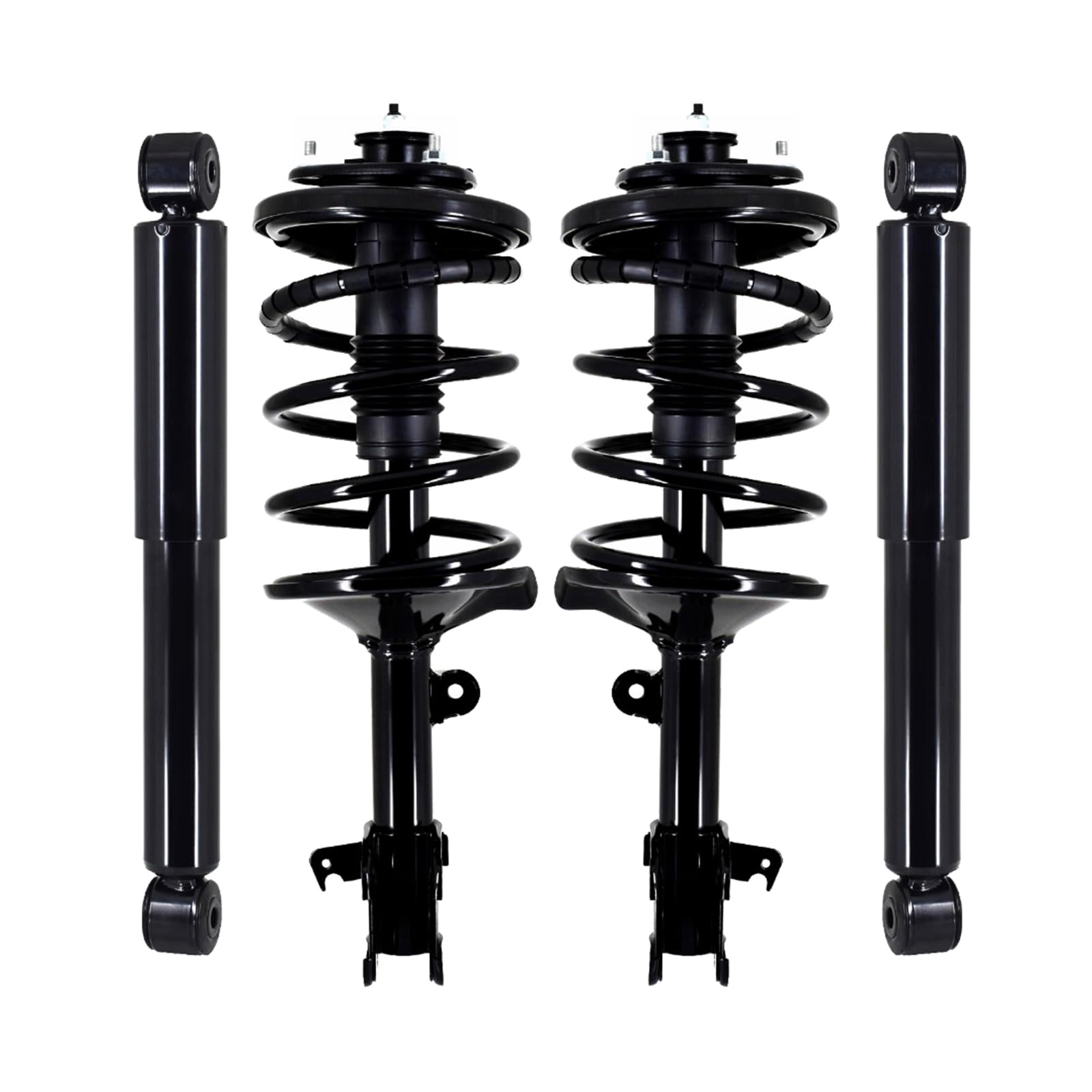 PM Auto Front & Rear Quick Complete Strut Shock Absorber Kit - Compatible with 1999-2004 Honda Odyssey | Easy DIY Installation for Smoother Ride & Better Handling