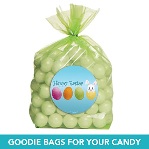 Personalized Easter Candy Chevron Eggs - Deluxe Candy Buffet for Parties, Baby Showers & Holiday Celebrations | Custom Easter Treats & Decorations