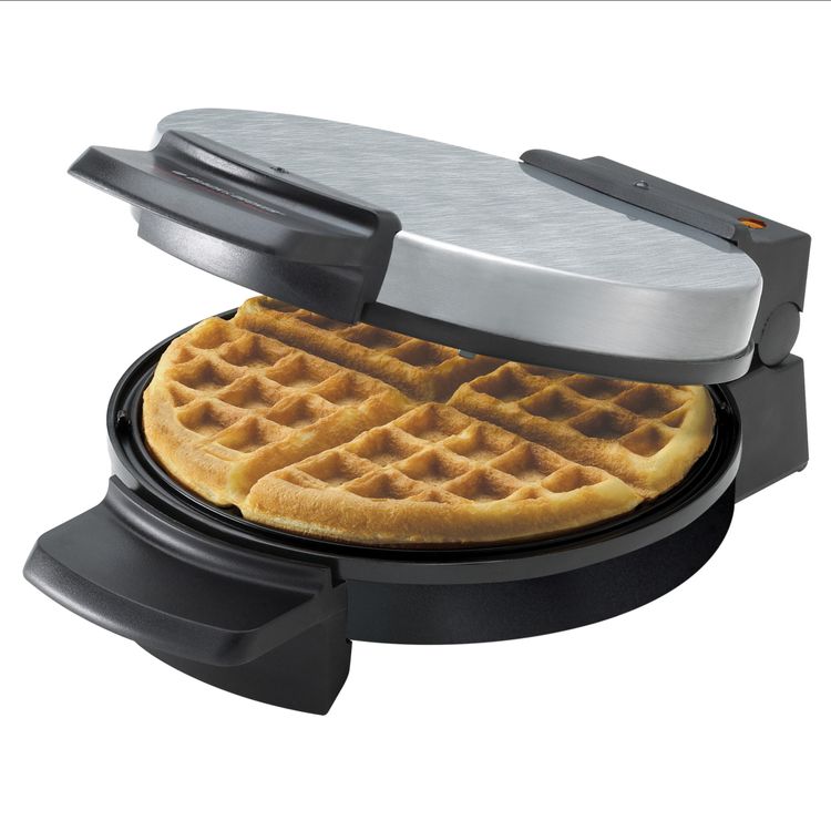 BLACK + DECKER WMB505C Belgian Waffle Maker - Factory Certified with Full Warranty - Perfect for Breakfast, Brunch & Family Gatherings