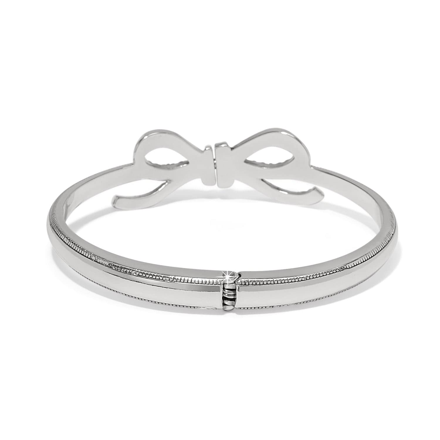 Illumina Bow Hinged Bangle Bracelet for Women - Elegant Adjustable Jewelry Gift for Birthday, Anniversary & Special Occasions | Perfect for Parties, Weddings & Everyday Wear