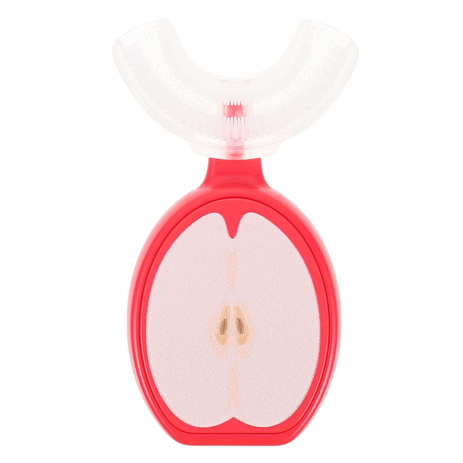 COHEALI U-Shape Kids Toothbrush for 2-12 Years - Fruit Design for Fun Brushing at Home & Travel