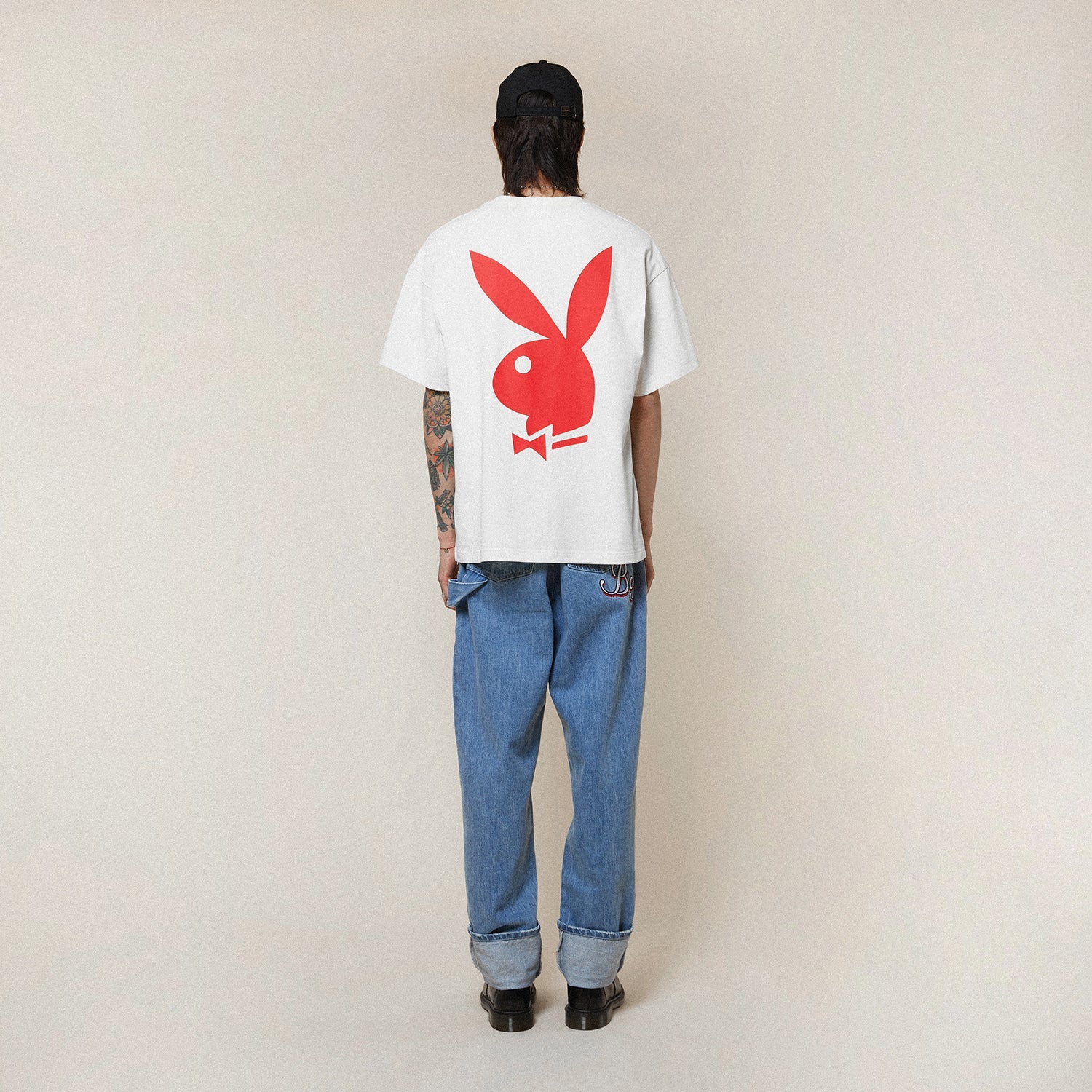 Playboy X Boy Light It Up Graphic T-Shirt - Trendy Streetwear for Men - Perfect for Casual Outfits, Parties & Nightlife