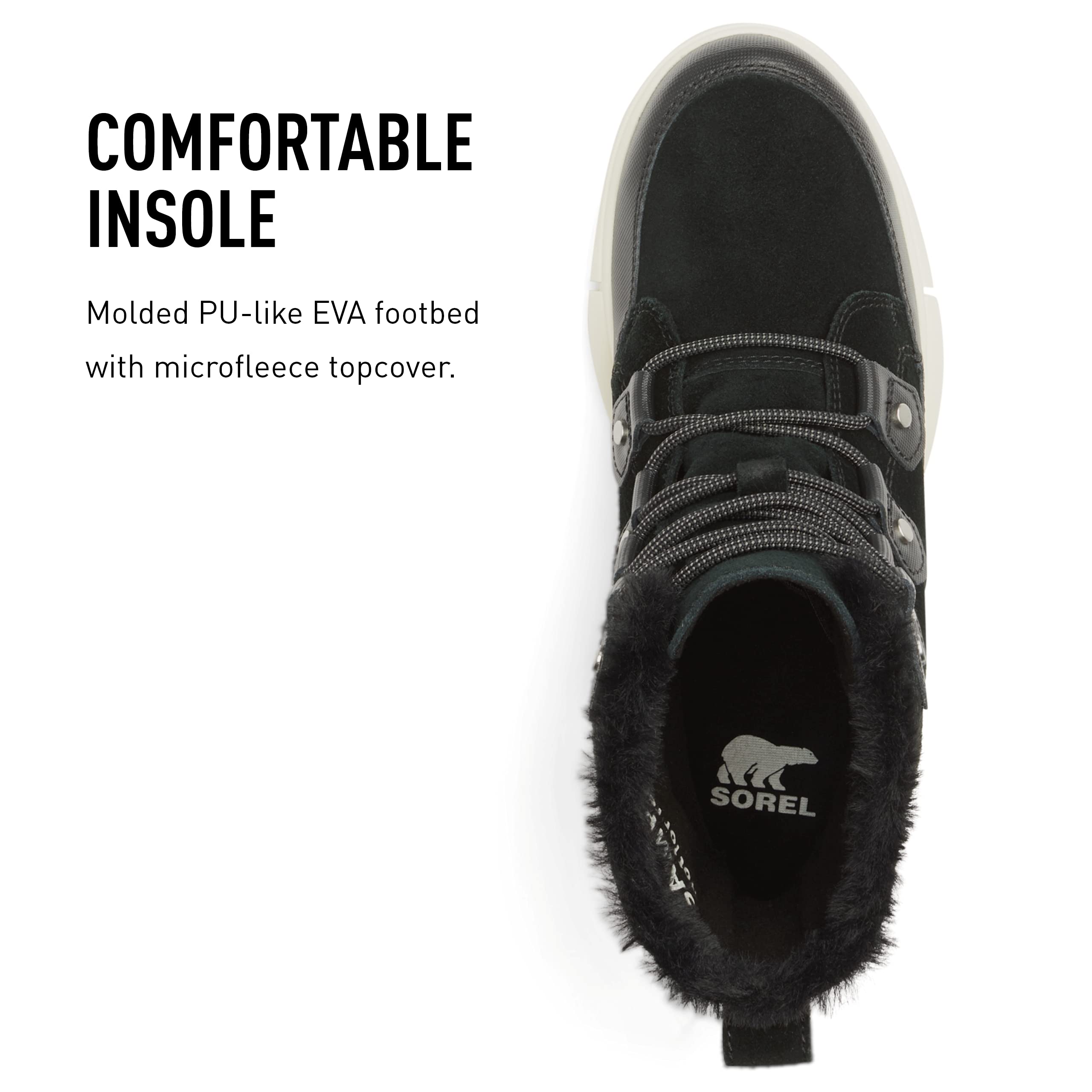 Sorel Women's Waterproof Winter Boots - Warm Snow Boots for Women, Slip-Resistant & Comfortable - Perfect for Snowy Days, Hiking & Outdoor Adventures
