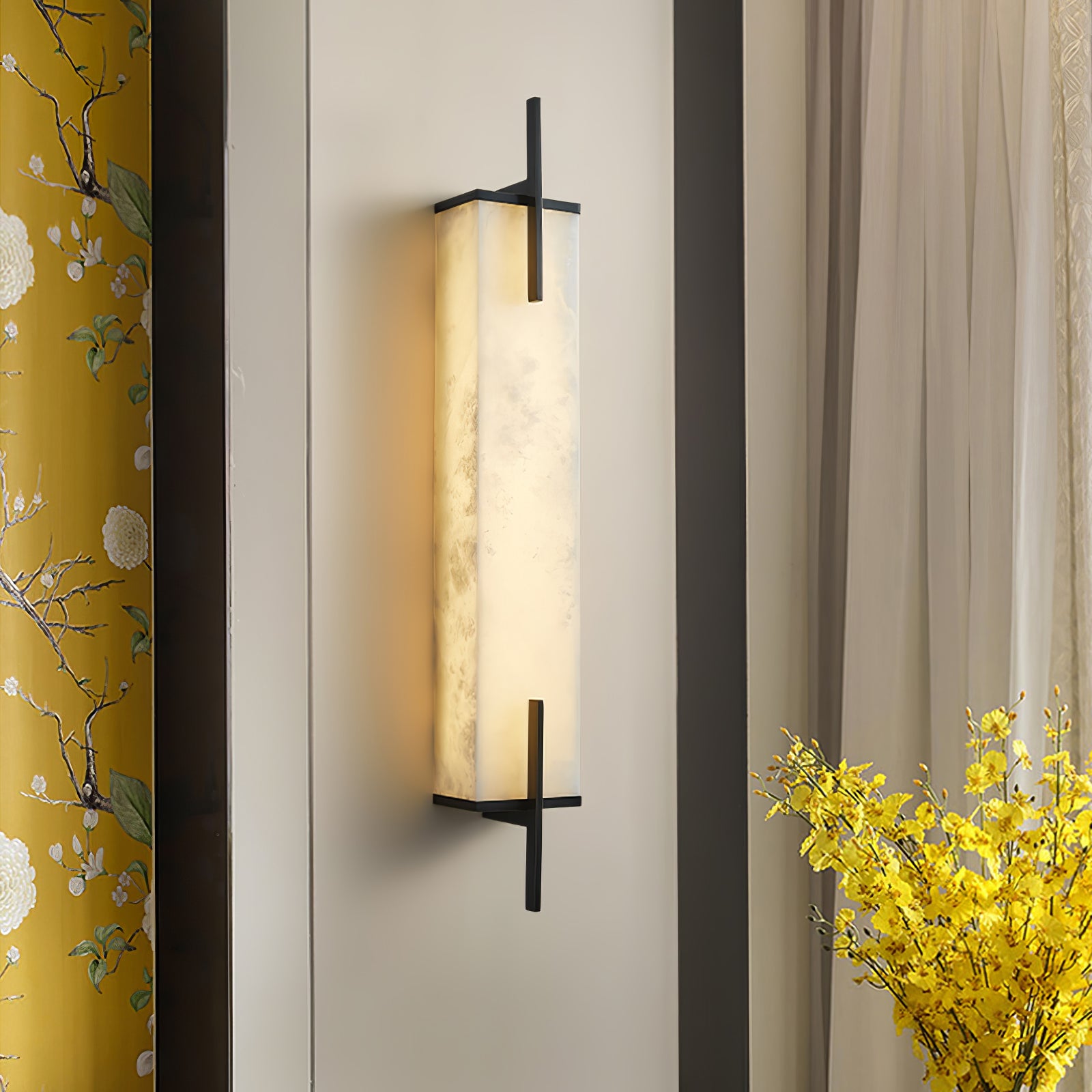 Calliope Wall Sconce - Modern LED Wall Light Fixture for Living Room, Bedroom & Hallway | Dimmable Indoor Lighting for Home Decor