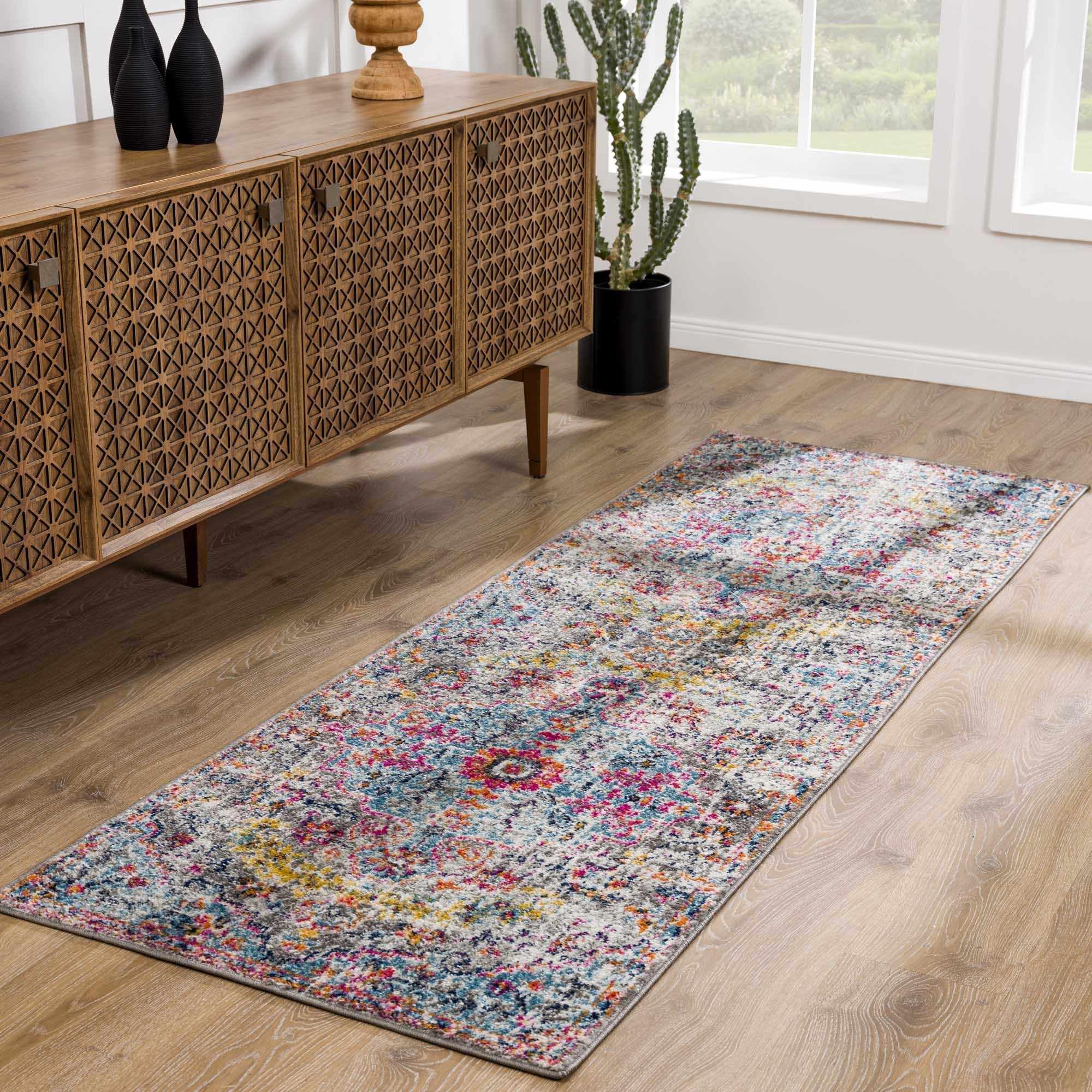 Premium Hauteloom Delanson Traditional Area Rug for Living Room & Bedroom - 9' x 12'6