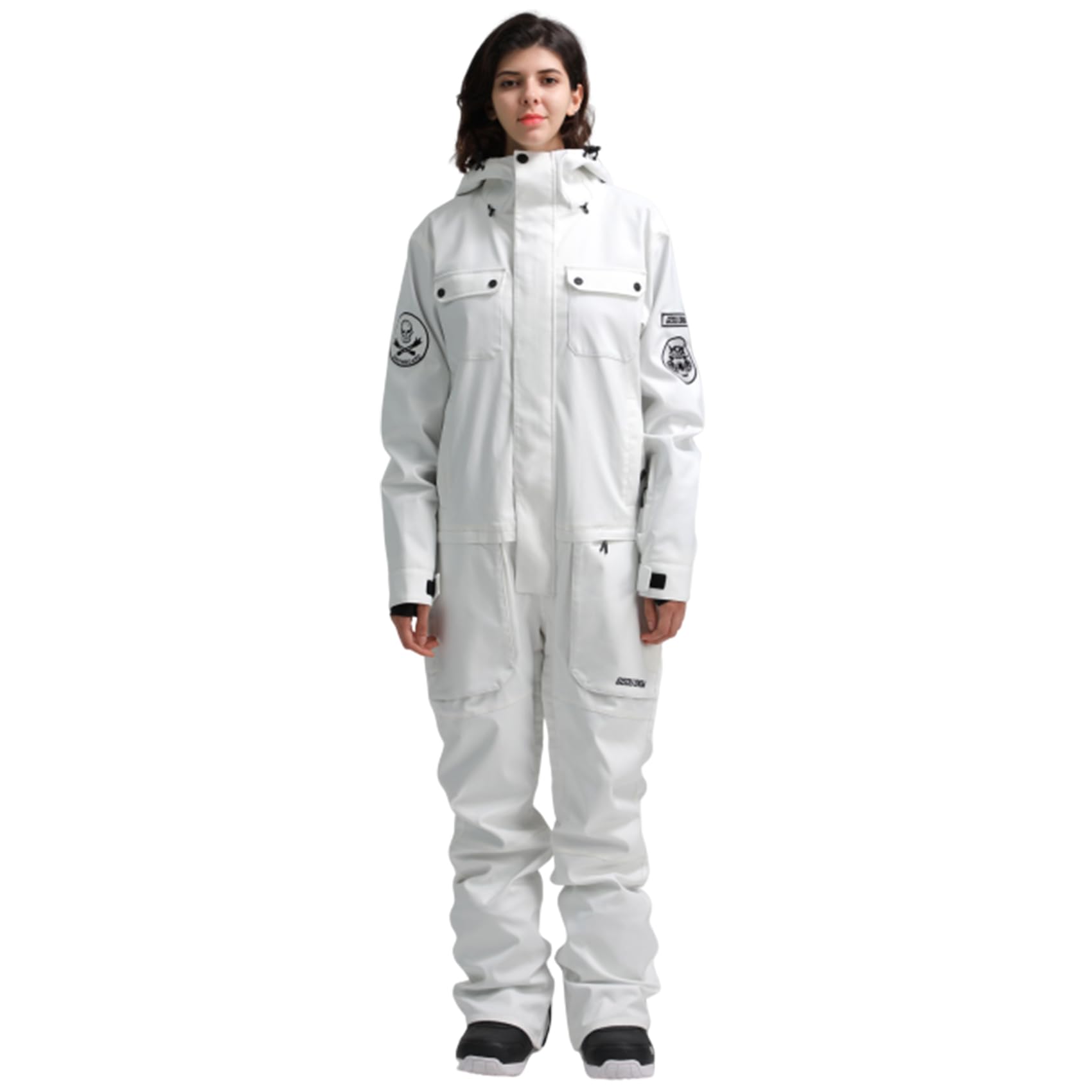 GSOU SNOW Waterproof Windproof Insulated Ski Suits for Women & Men - One Piece Snowsuit for Skiing, Snowboarding & Winter Sports - Perfect for Ski Resorts, Snow Parks & Cold Weather Adventures