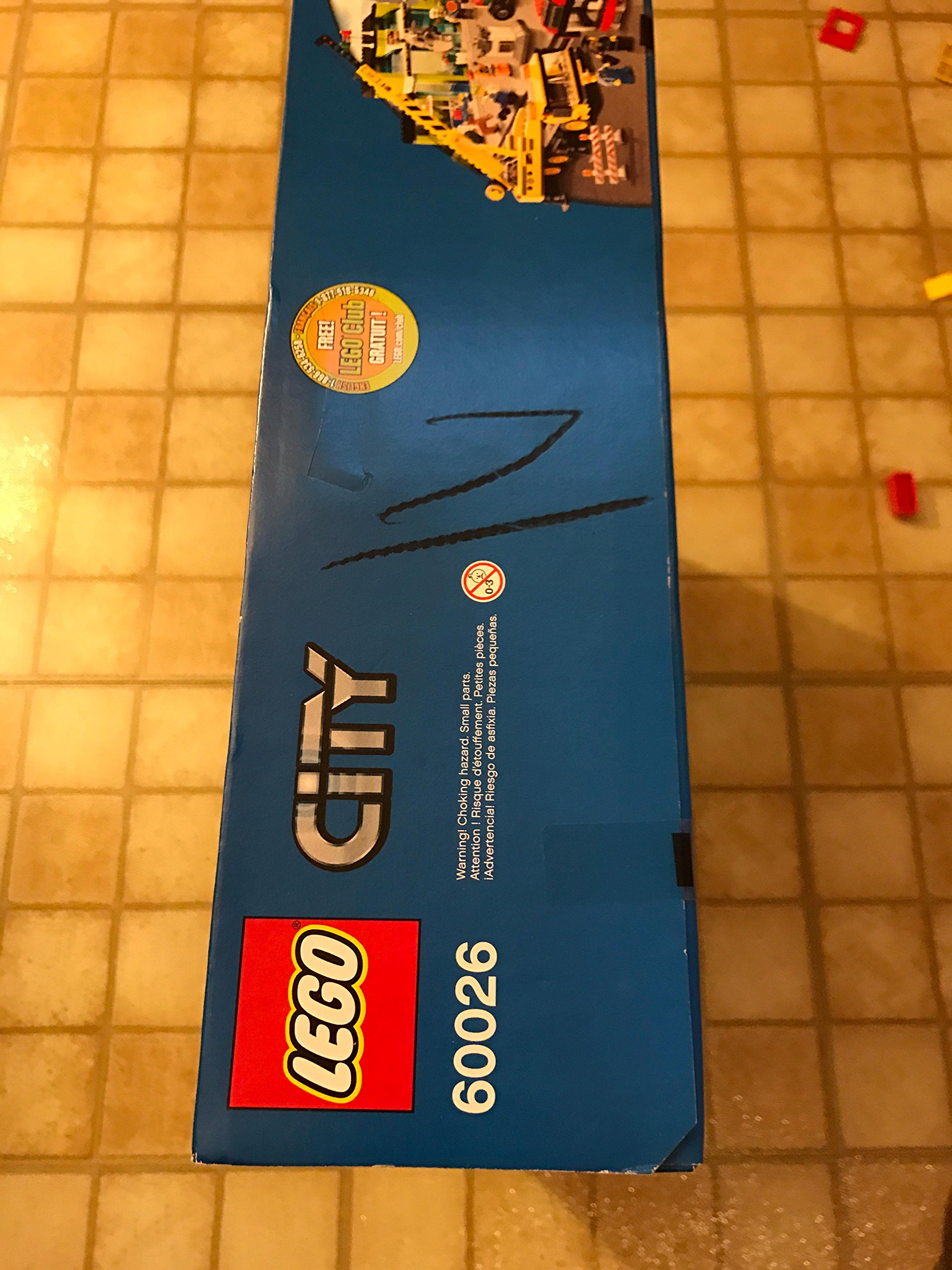 LEGO City Town Square Building Set #60026 – Creative Construction Toy for Kids, Perfect for Role Play & City Building Scenes