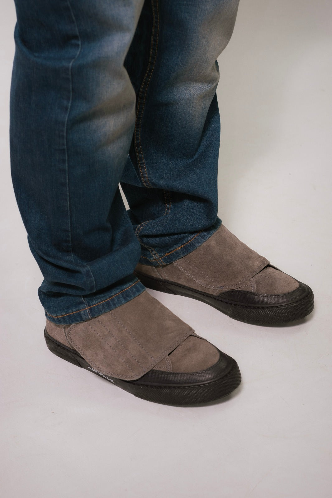 Air Walk Unisex Sneakers in Stone Gray - Comfortable Casual Shoes for Walking, Running & Everyday Wear