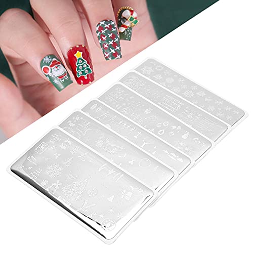 Nail Art Stamping Plates Kit - Portable DIY Nail Design Tools for Home, Salon & Professional Use | Create Stunning Manicures & Nail Art Designs