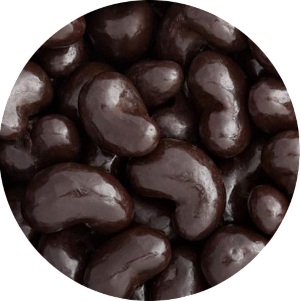 Premium Dark Chocolate Covered Cashews - 3LB Bulk Bag for Gifts, Parties & Healthy Snacking | Kosher, Vegan-Friendly Nut Treats
