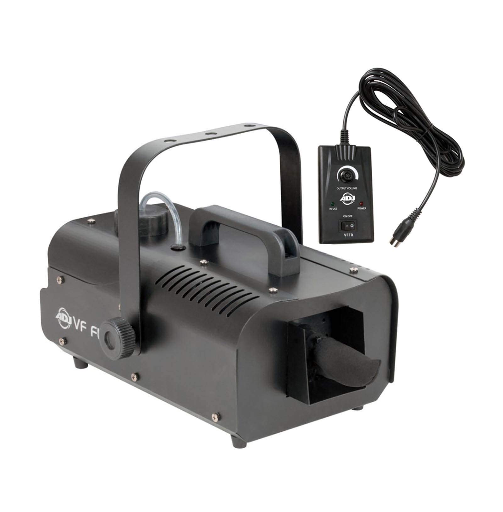 American DJ ADJ VF Flurry Professional Snow Machine with Remote Control | High-Output Snowflake Effect | Includes 1 Gallon Snow Fluid | Perfect for Christmas Parties, Winter Weddings & Stage Performances