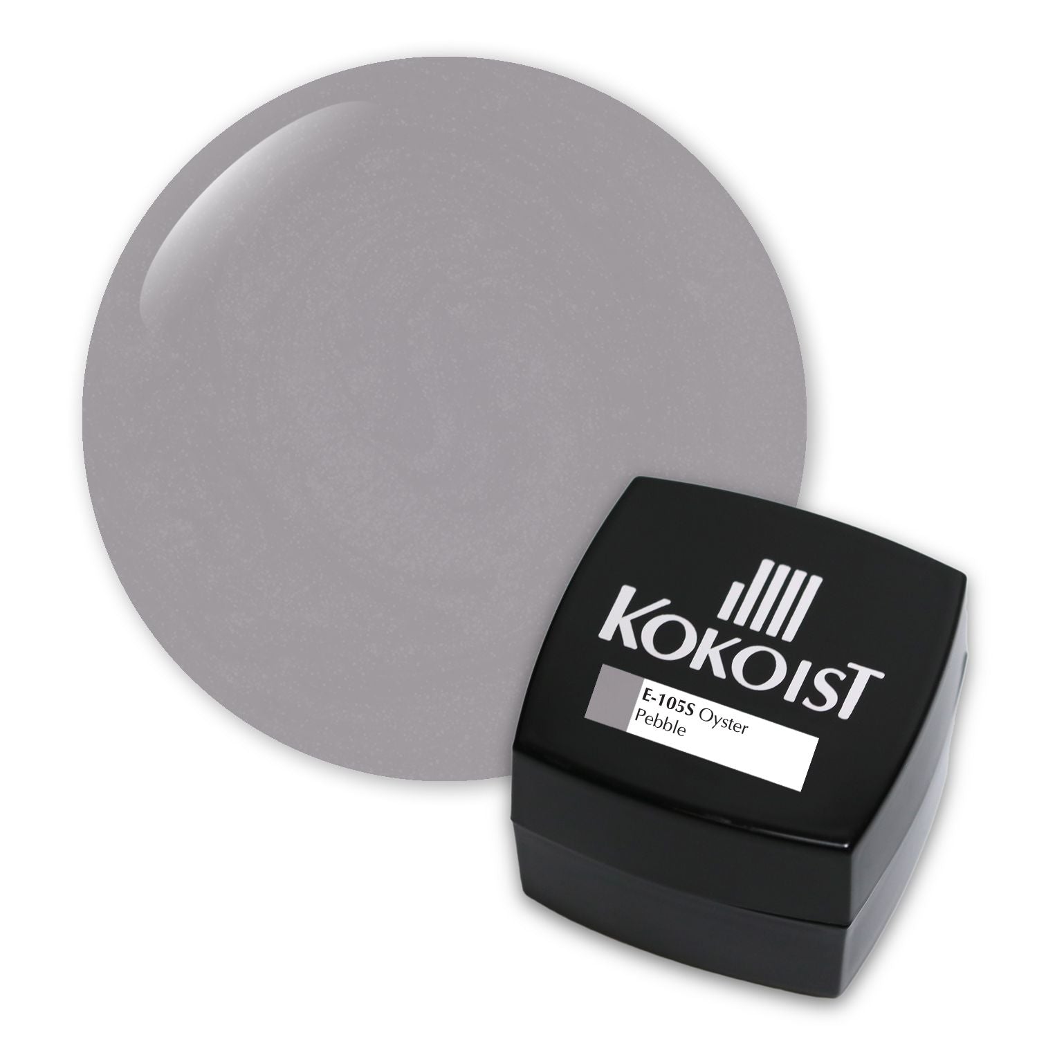 Kokoist E 105S Oyster Pebble Gel Polish - Professional Long-Lasting Nail Art Gel for Salon & Home Manicure | Perfect for Special Occasions & Everyday Wear