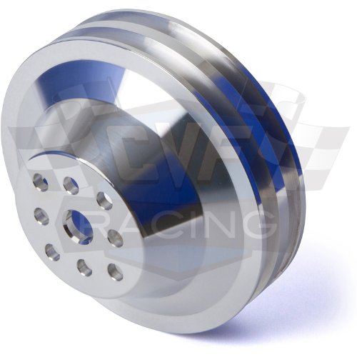Big Block Chevy Pulley Kit for 396 427 454 BBC Engines - V-Belt Short Water Pump (SWP) - Compatible with Classic Muscle Cars & Hot Rods