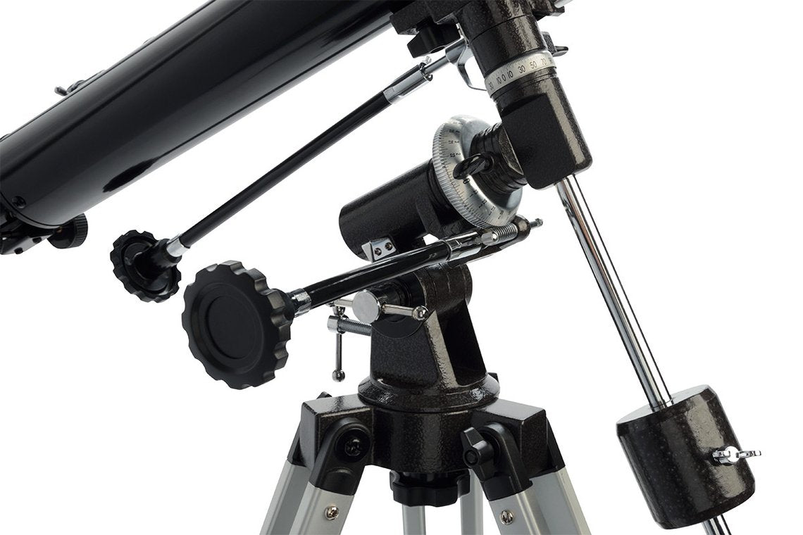 Celestron PowerSeeker 60EQ Refractor Telescope for Beginners - 60mm Aperture, Equatorial Mount, Astronomy Starter Kit - Perfect for Stargazing, Moon Observation & Astrophotography