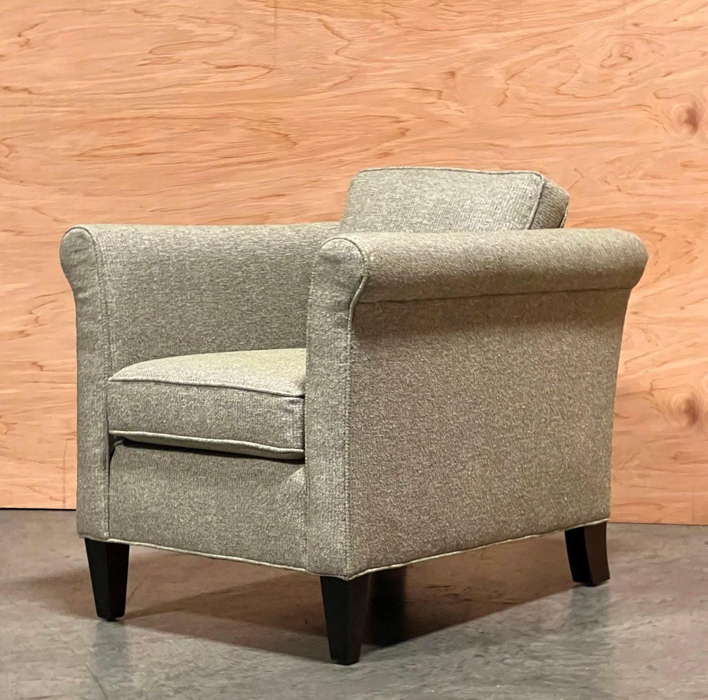 Piper Chair and Ottoman Set - Premium Showroom Model for Living Room, Lounge & Home Decor