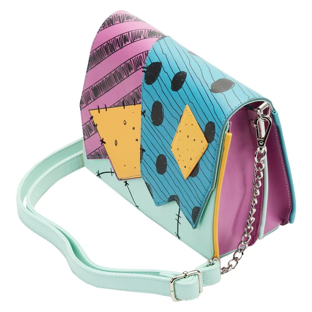 Nightmare Before Christmas Sally Cosplay Crossbody Bag | Official Disney Merchandise | Perfect for Halloween Costumes, Comic Con & Themed Parties