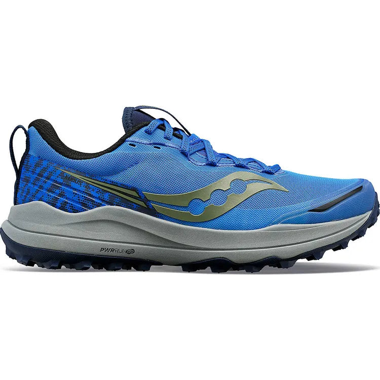 Men's Saucony Xodus Ultra 2 Trail Running Shoes - Superblue/Night Color - Size 9 D Medium - Lightweight & Durable for Hiking, Jogging & Outdoor Adventures