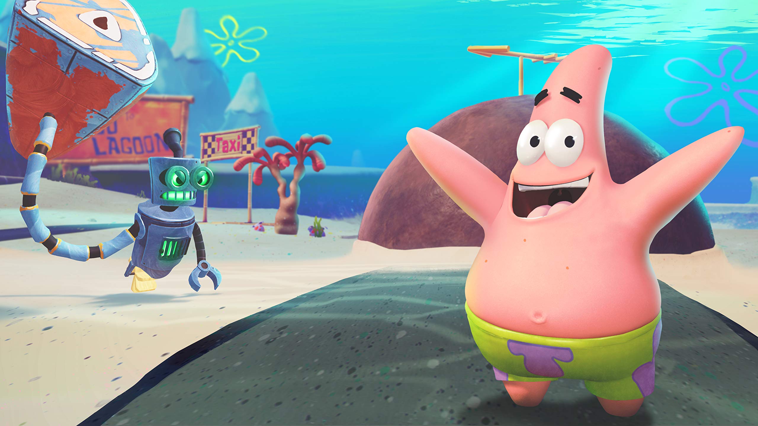 Spongebob Squarepants: Battle for Bikini Bottom - Rehydrated F.U.N. Edition for PS4 | Remastered Adventure Game | Perfect for Kids & Family Game Night