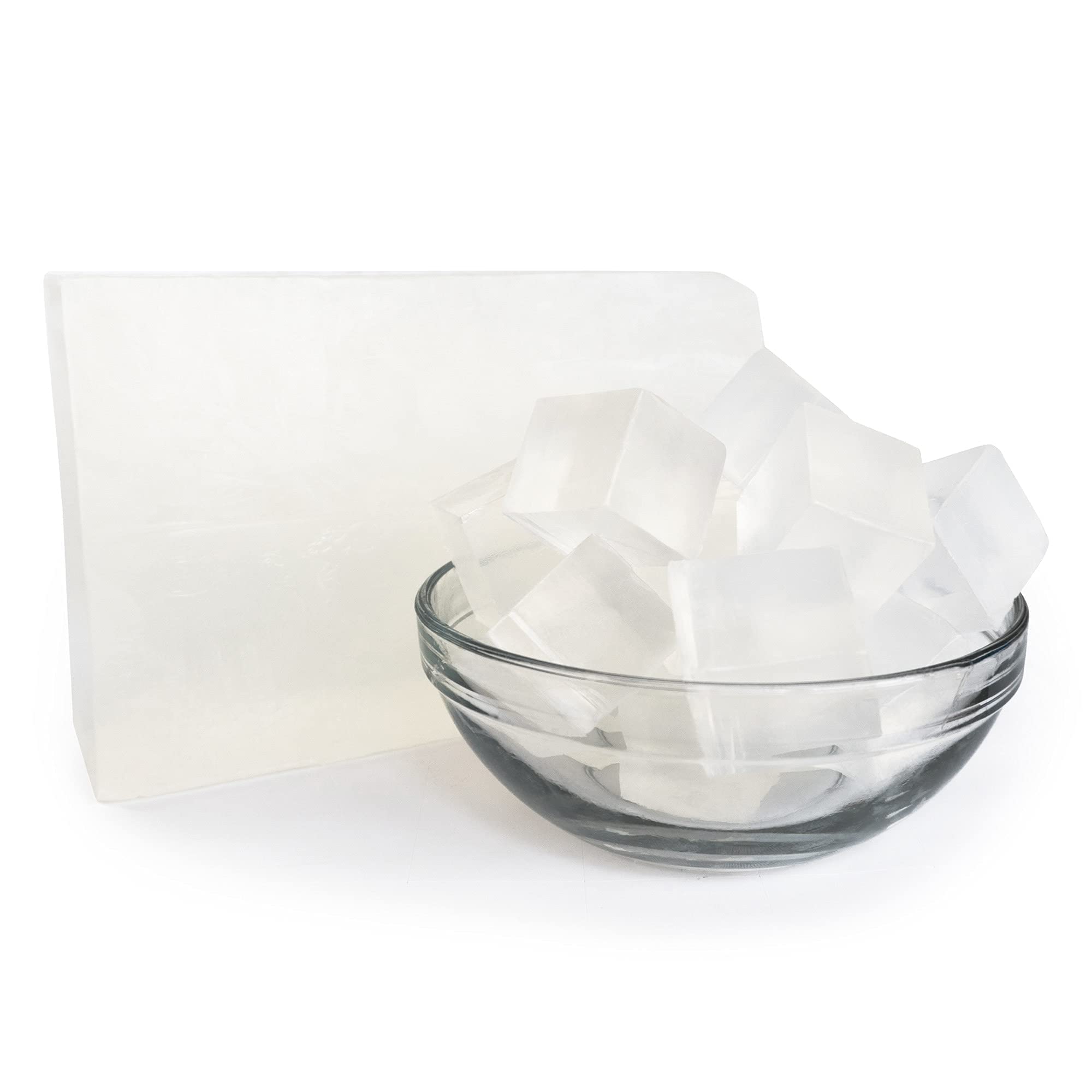 Velona 25 LB Ultra Clear Glycerin Soap Base - Bulk Melt & Pour Soap Making Supplies | Natural Transparent Bar for DIY Soap Crafting | Perfect for Homemade Soaps, Bath Bombs & Gift Making