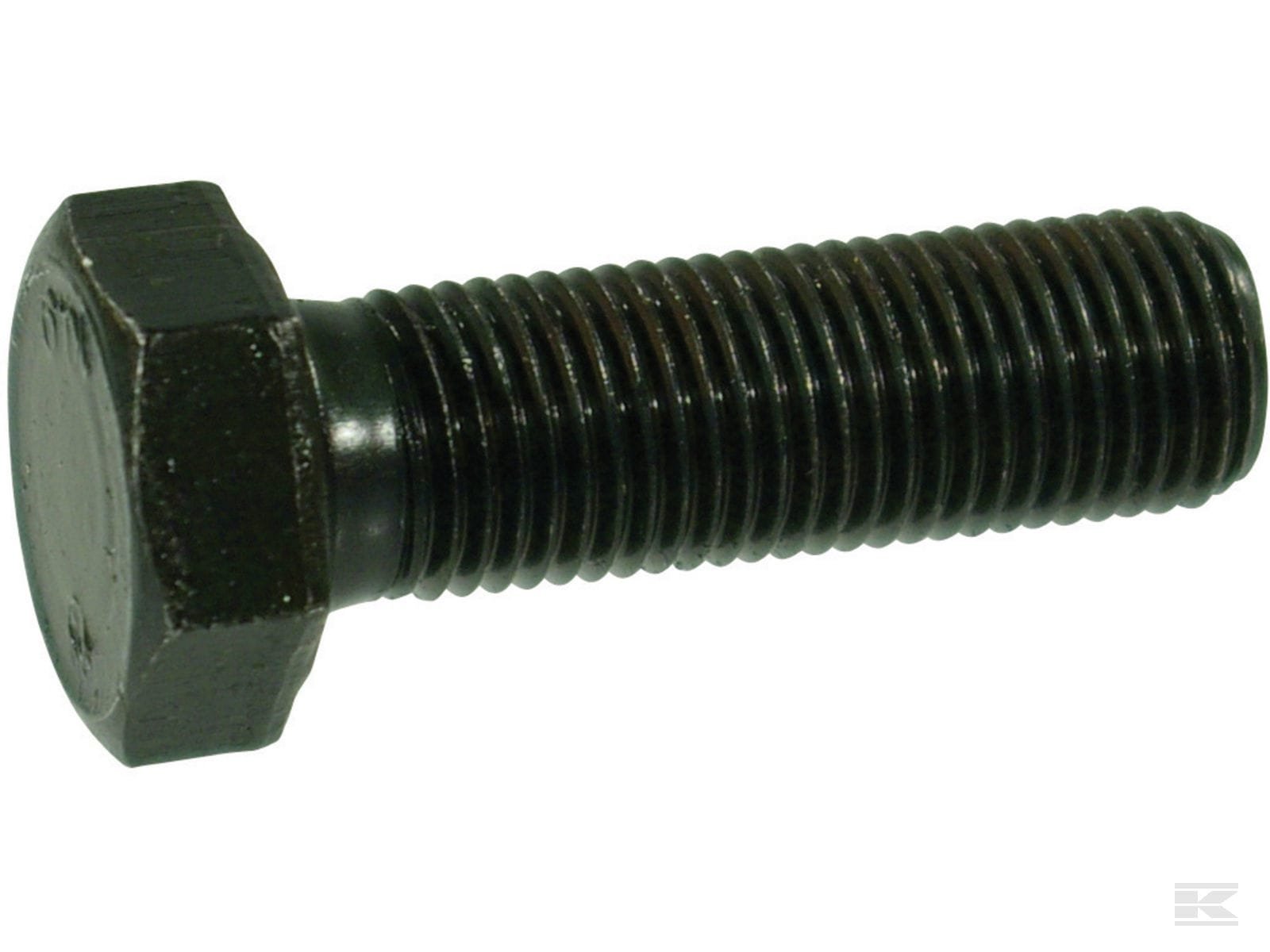 M12-1.5 x 40mm Hex Head Cap Screws - Class 10.9 Steel Metric Bolts - Plain Finish Fully Threaded (370 pcs) - for Automotive, Machinery & Construction Applications