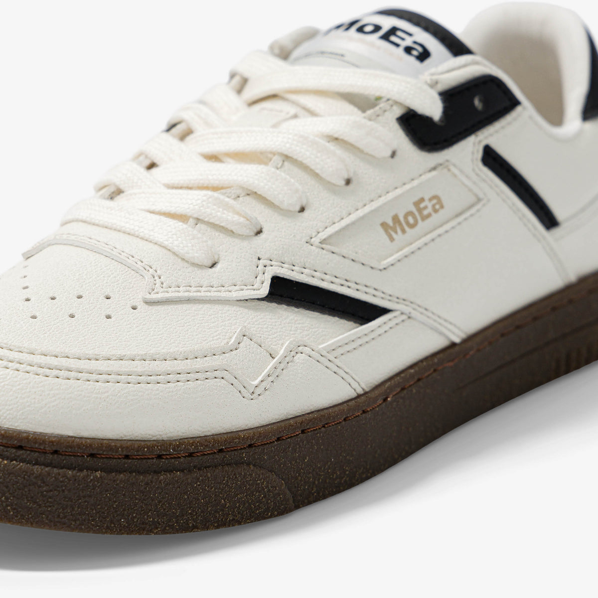 MoEa GEN9 White Black Sneakers - Stylish & Comfortable Running Shoes for Men & Women - Perfect for Gym, Workouts & Casual Wear