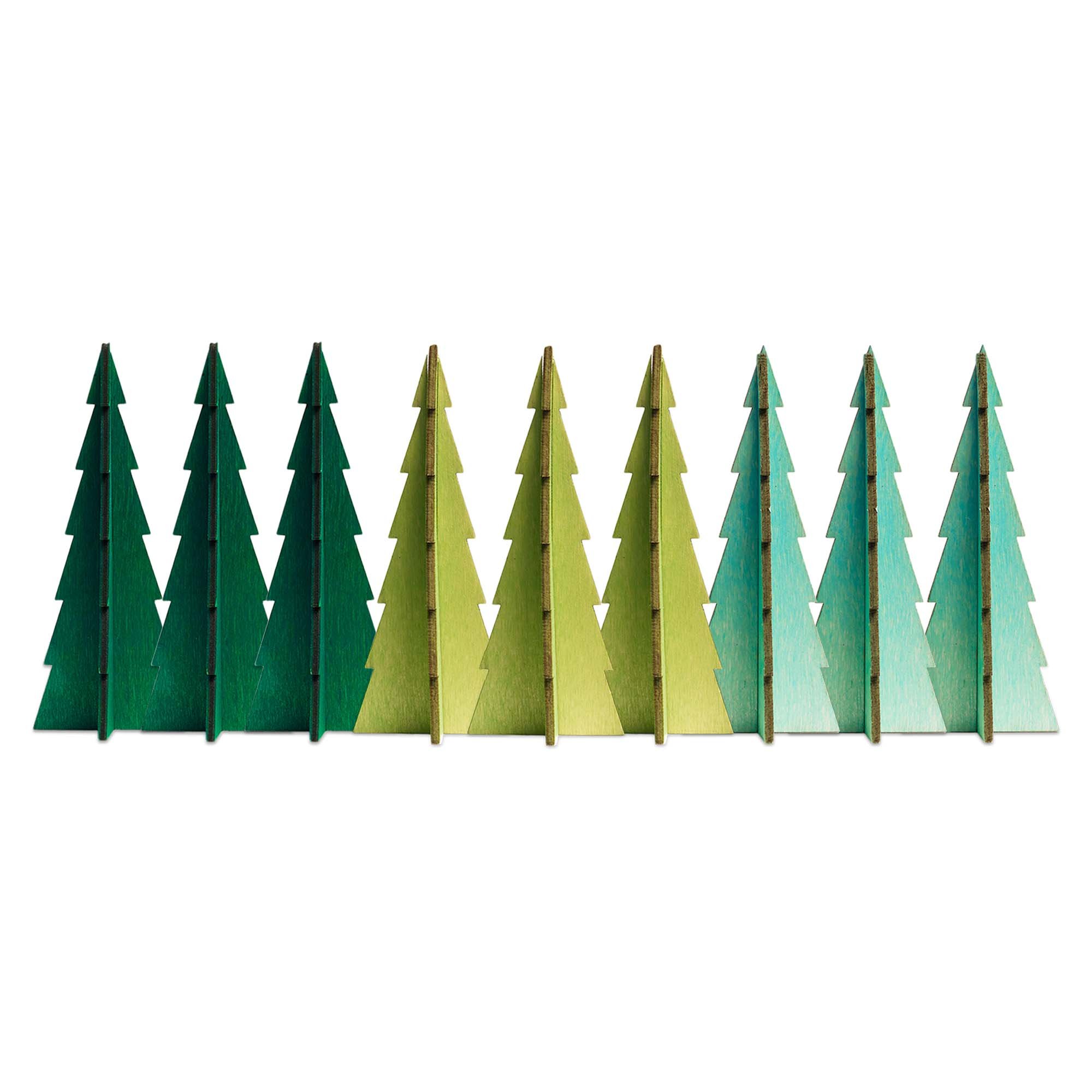 Design Ideas Tannenbaum Tree - Small Artificial Christmas Tree in Assorted Greens | Perfect for Home Decor, Office, and Holiday Party Decoration