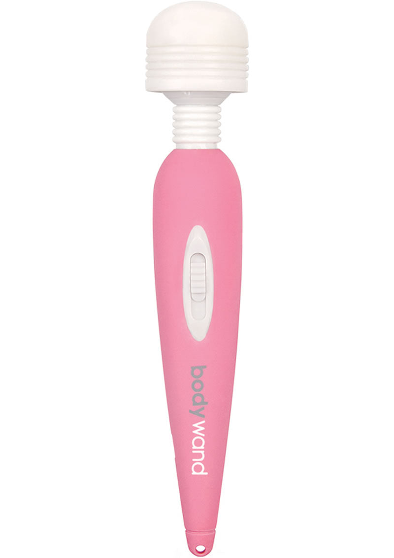 Bodywand Rechargeable Personal Mini Wand Massager - Pink | Powerful Handheld Vibrating Massager for Muscle Relaxation & Stress Relief | Perfect for Home, Travel & Spa Use