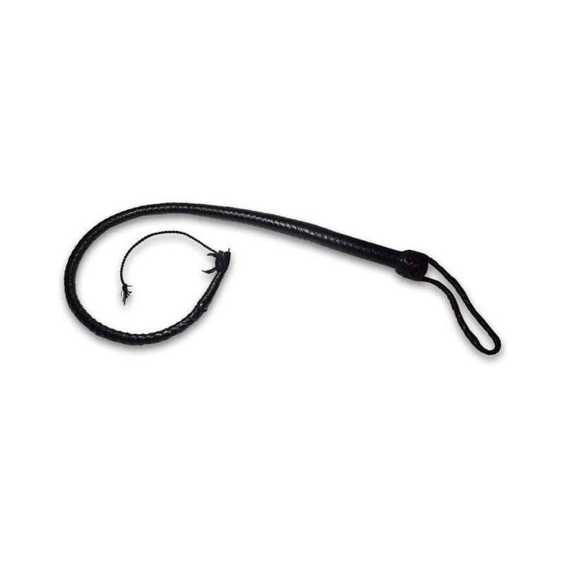 Prowler RED Turkish Knot Whip 3ft - Durable Leather Bullwhip for Training, Performance & Cosplay | Perfect for Martial Arts, Trick Shows & Costume Accessories