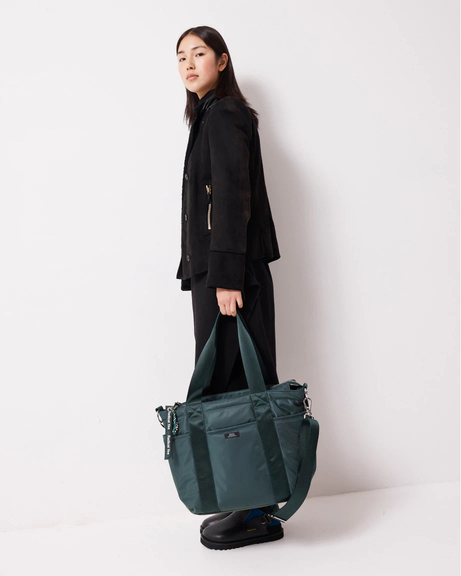 Everything 86 Tote Bag - Eco-Friendly Reusable Shopping Bag in Layers of Green | Perfect for Groceries, Beach Trips & Daily Use