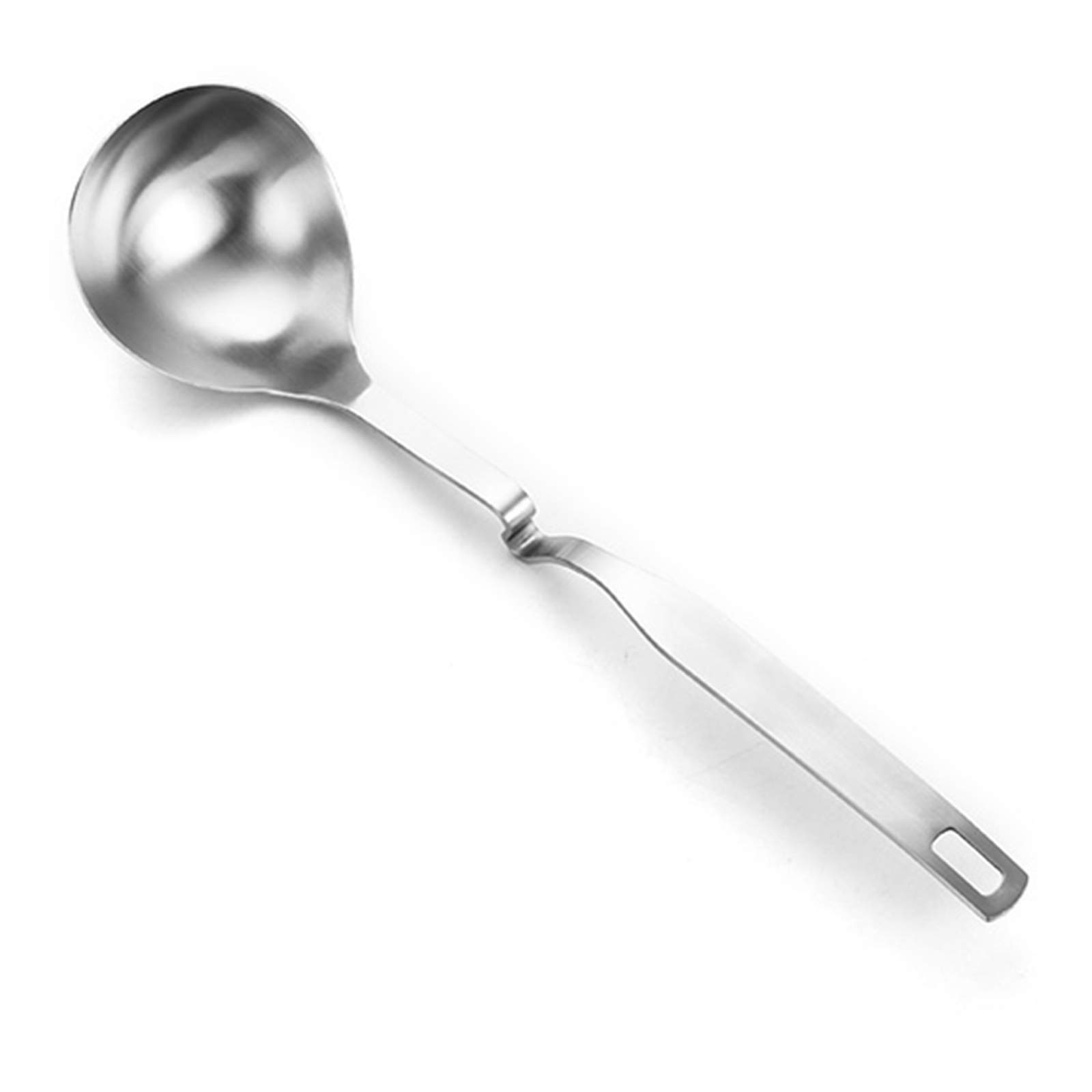 Premium Stainless Steel Soup Ladle & Skimmer Set - Durable Kitchen Cooking Utensil for Home, Office & Restaurants - Perfect for Serving Soups, Stews, and Pasta Dishes
