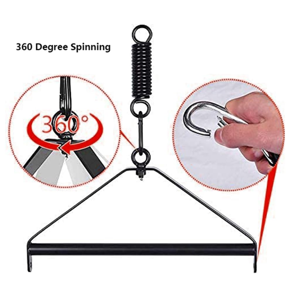 360 Degree Swivel Adjustable Sex Swing for Couples - Heavy Duty Stainless Steel Tripod Stand with Spring Set & Comfortable Seat Sling - Perfect for Bedroom, BDSM, Adult Play and Spicing Up Relationships
