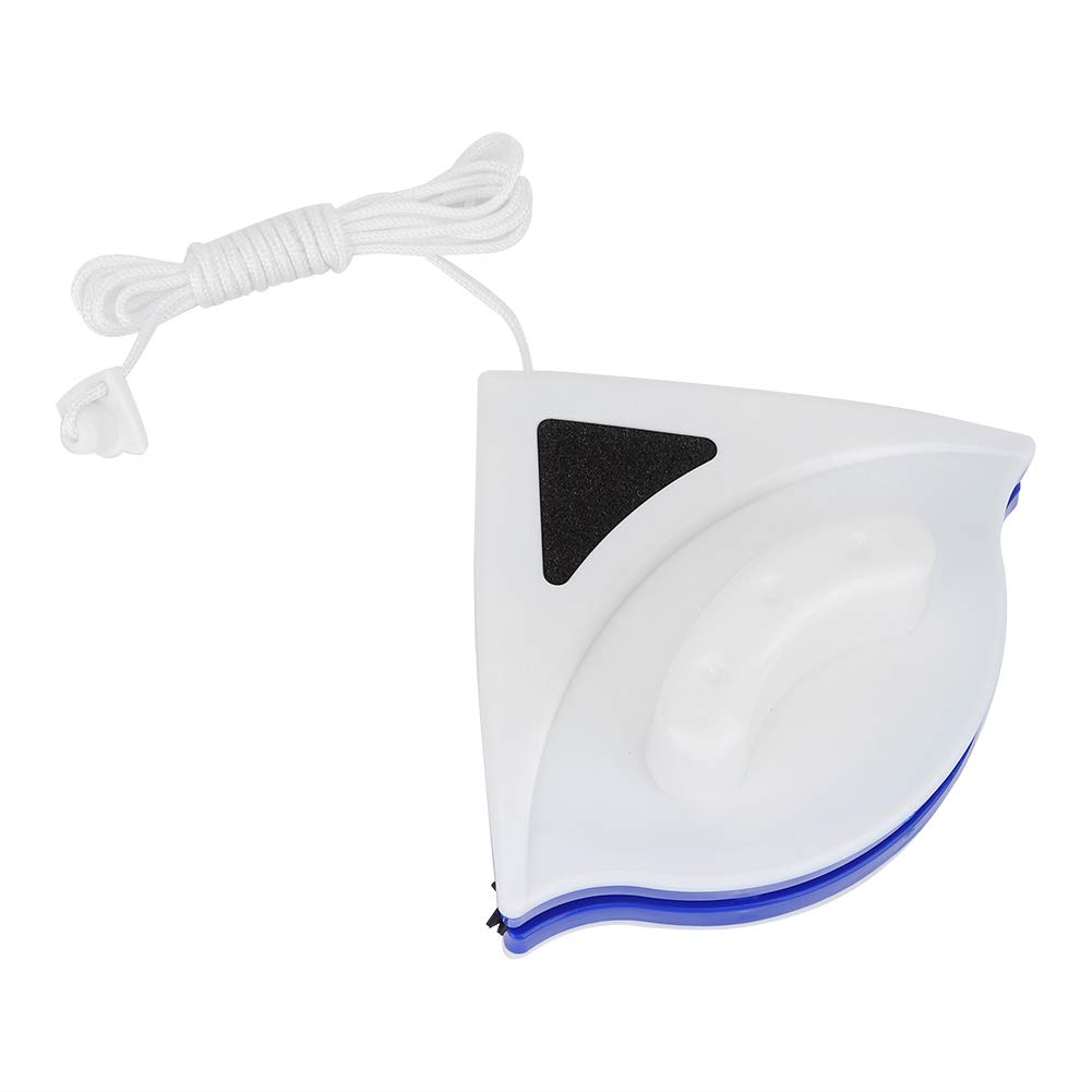 Magnetic Window Cleaner - Double Sided Glass Wiper with Corner Reach for Indoor/Outdoor Windows | Perfect for High-Rise Apartments, Office Buildings & Hard-to-Reach Windows