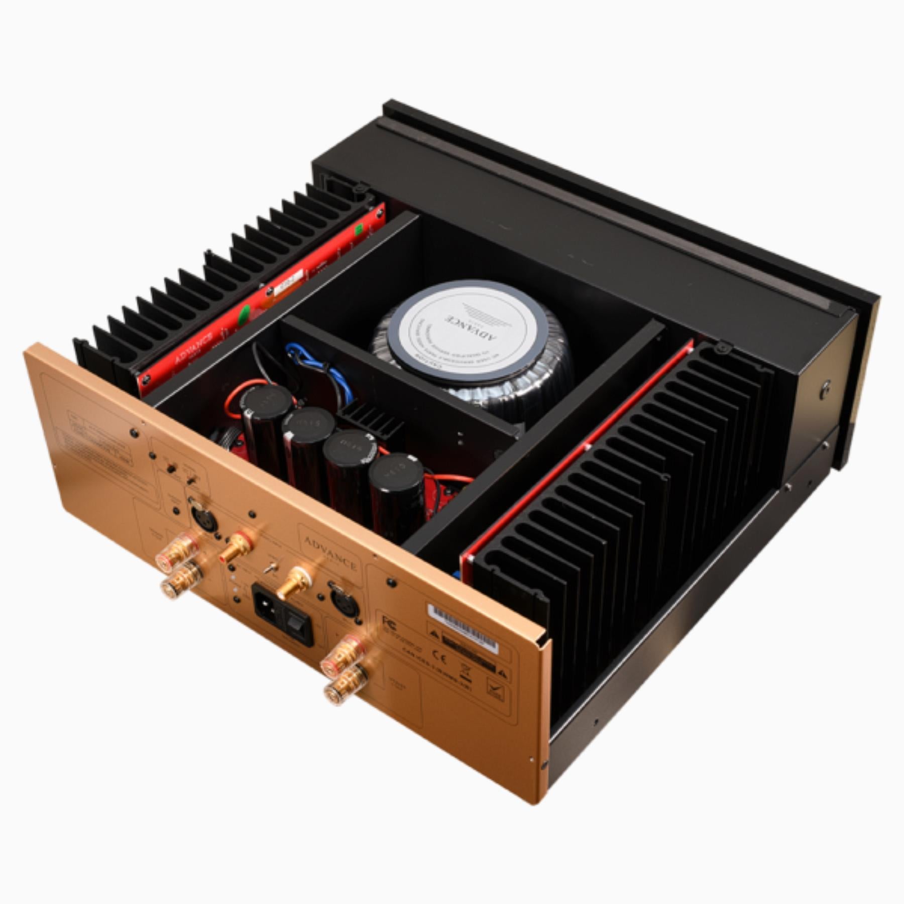 Advance Paris X A160 EVO High Power Stereo Amplifier - Premium Audio for Home Theater & Hi-Fi Systems