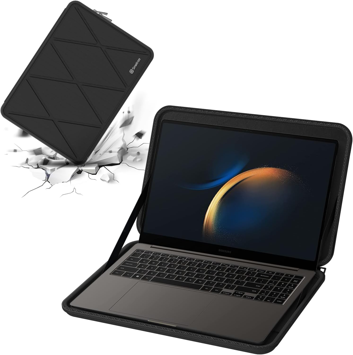 Smatree 15.6 Inch Hard Protective Laptop Sleeve for Dell G15 Gaming Laptop - Water Resistant Slim Carrying Case | Perfect for Travel, School & Office Use