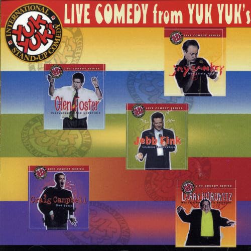 Yuk Yuk's Comedy Live Comedy Sampler - Hilarious Stand-Up Comedy Collection | Perfect for Parties, Road Trips & Relaxation