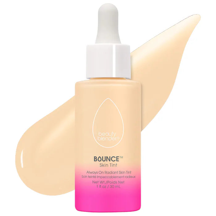 Beautyblender Bounce™ 12-Hour Always On Radiant Skin Tint Serum with Color - Lightweight Foundation for Flawless, Long-Lasting Coverage - Perfect for Daily Wear & Special Occasions