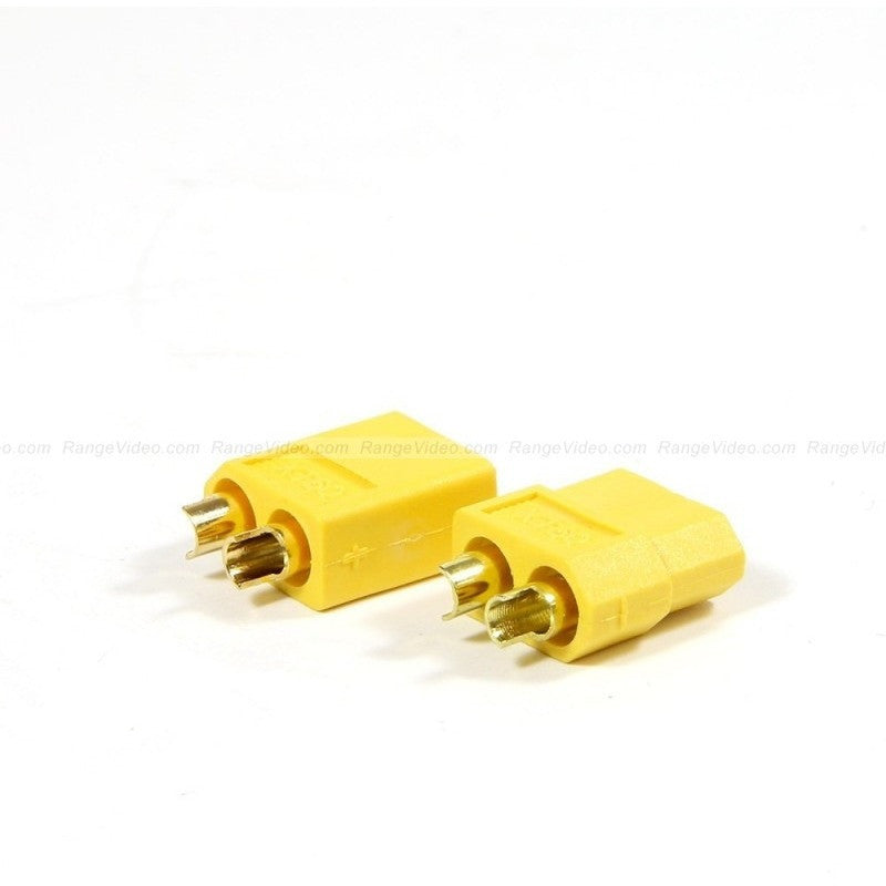 XT60 Connector Pair - High-Quality Nylon Material for RC Drones, Batteries & Power Systems - Durable & Secure Electrical Connection