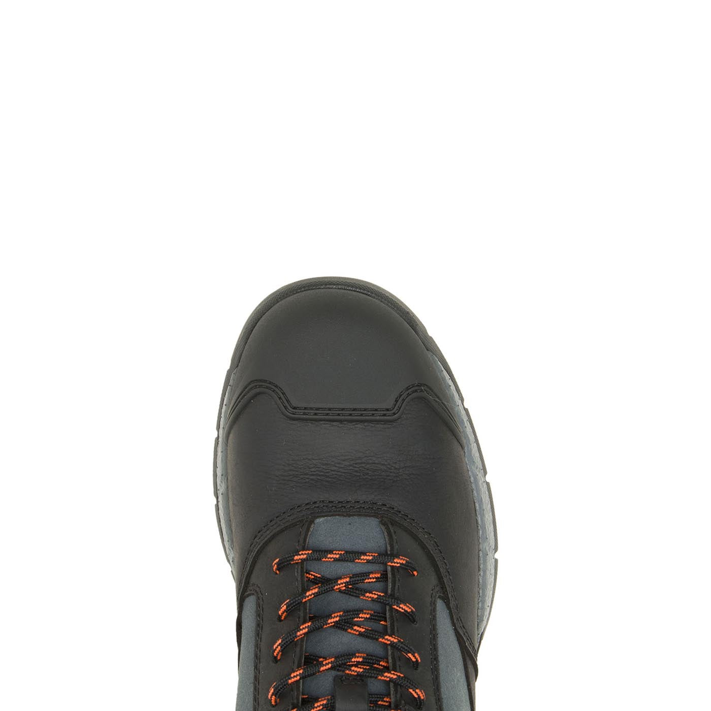 Rush UltraSpring CarbonMax Work Boots for Men - Black Steel Toe Safety Shoes - Durable & Comfortable for Construction, Warehouse & Outdoor Work