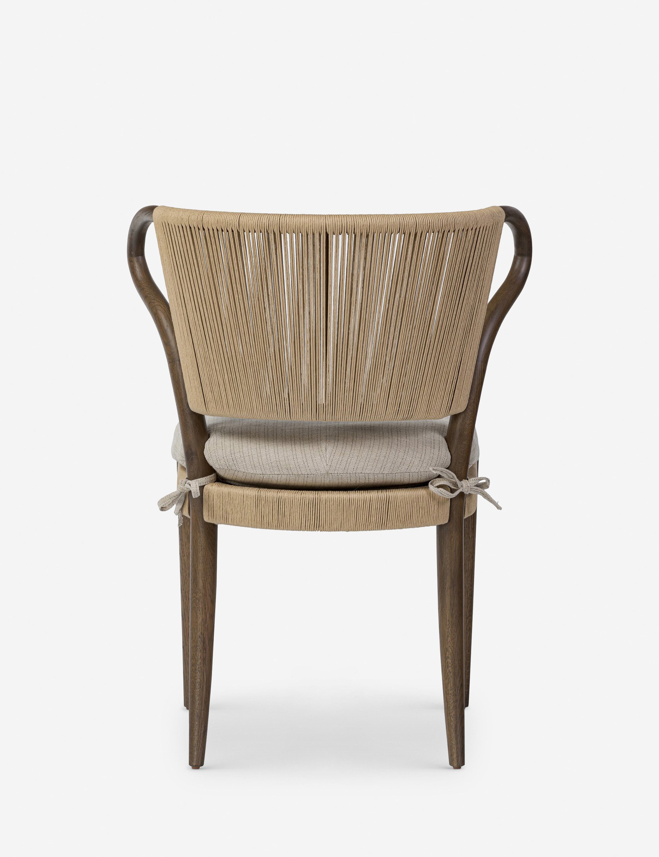 Amira Dining Chair by Amber Lewis x Four Hands - Modern Upholstered Dining Chair for Kitchen, Dining Room & Home Decor - Comfortable & Stylish Seating for Everyday Meals & Entertaining