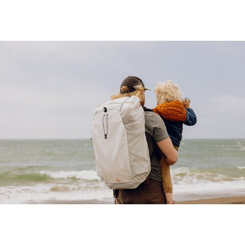 Peak Design 45L Outdoor Backpack - Waterproof Hiking Backpack for Travel & Photography | Durable Cloud Grey Daypack for Camping, Trekking & Adventure Gear