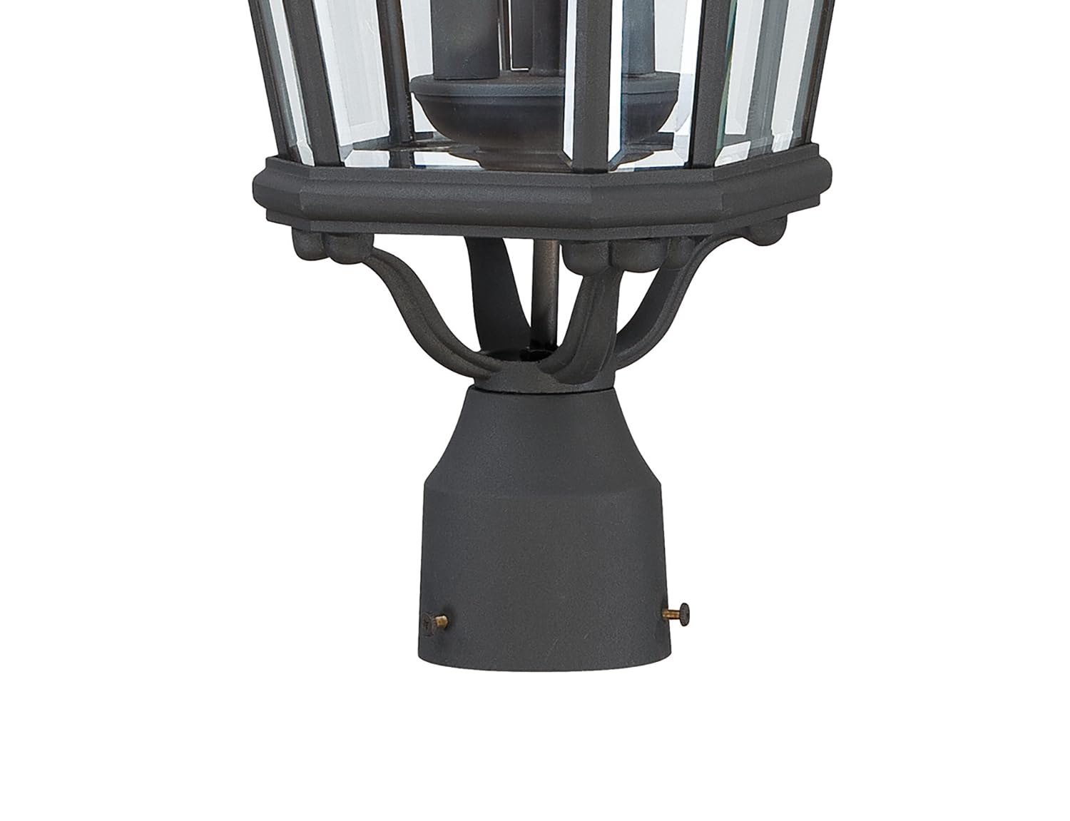 Minka Lavery 8696-66 Harrison Black Outdoor Post Light - 180W Cast Aluminum Exterior Lighting Fixture for Patio, Garden, Walkway & Driveway Illumination