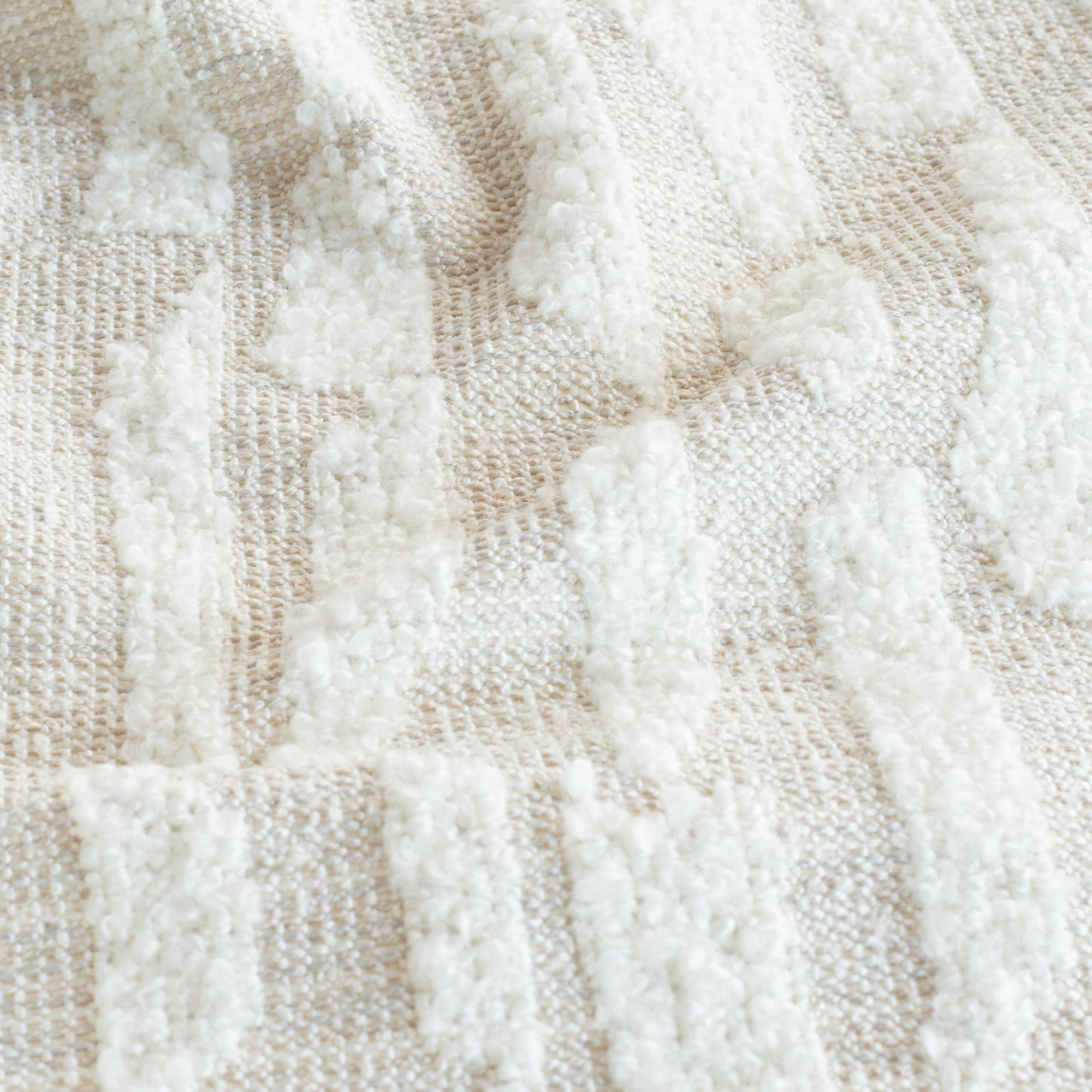 Luxury Pyla Fabric with Pearl Embellishments - Elegant Home Decor & Upholstery Material for Sofas, Curtains, and Pillows
