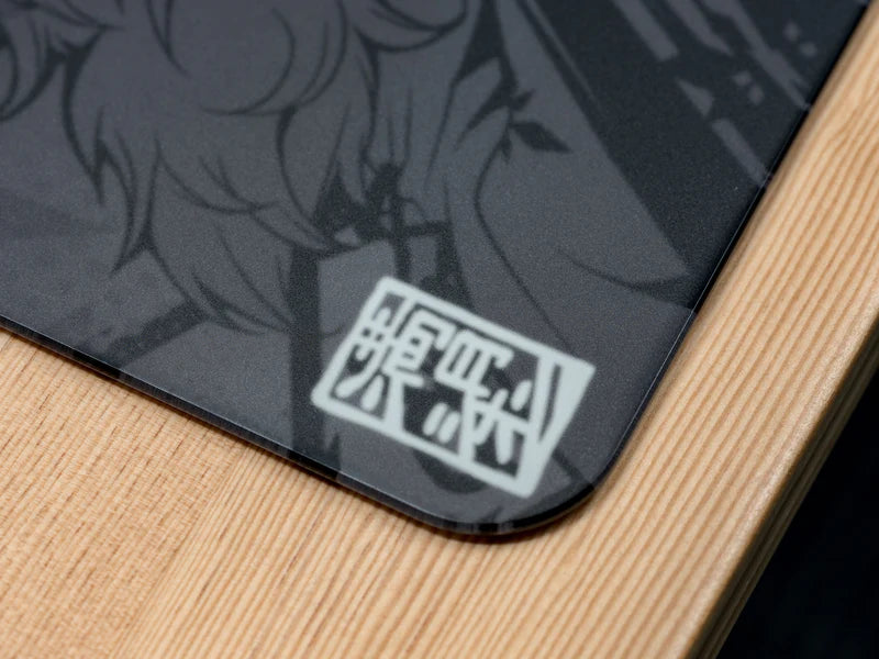 Wraith Cosmic Glass V2 Gaming Mousepad - Evil Edition | Ultra-Smooth Glide Surface for Precision Gaming & Office Work | Perfect for Esports, FPS, and Professional Use