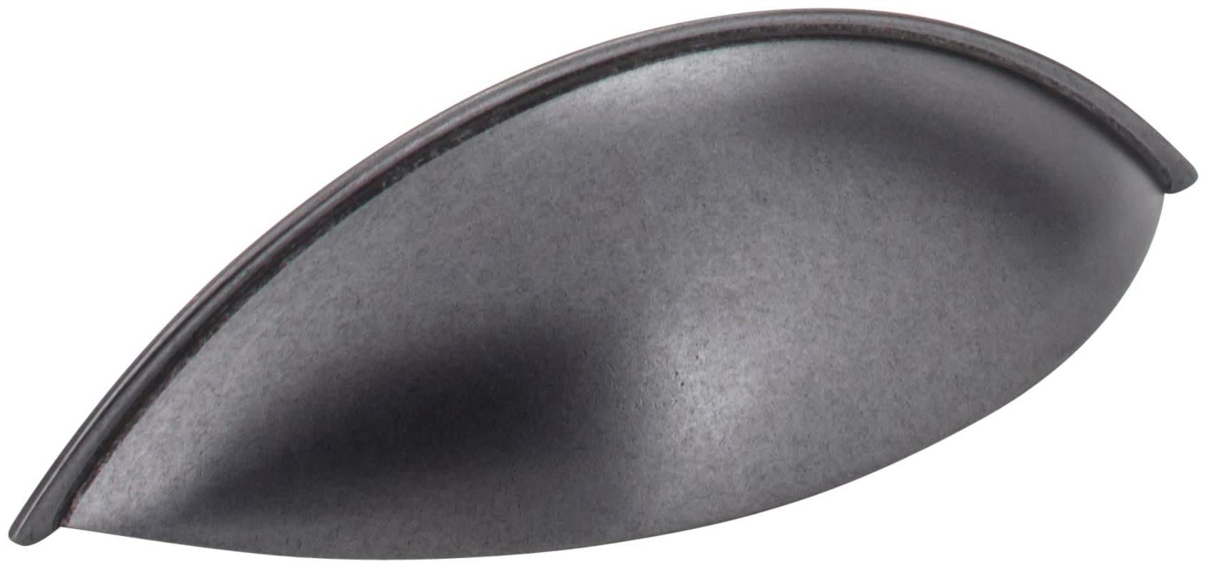 Jeffrey Alexander 8236DACM Bordeaux Collection Cabinet Pull in Gun Metal - Modern Kitchen & Bathroom Hardware for Cabinets and Drawers