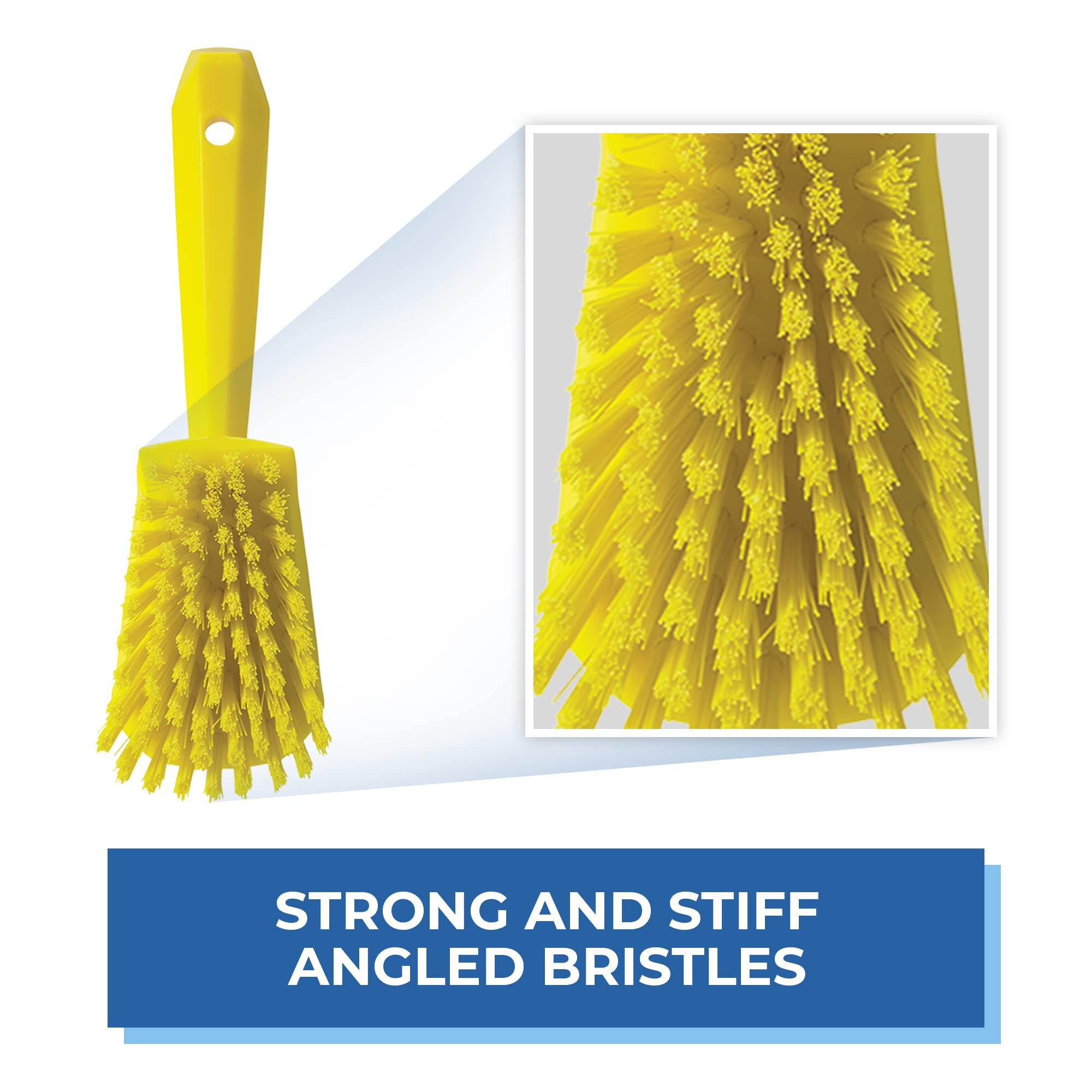 Vikan 41926 Stiff Bristle Cleaning Brush 10